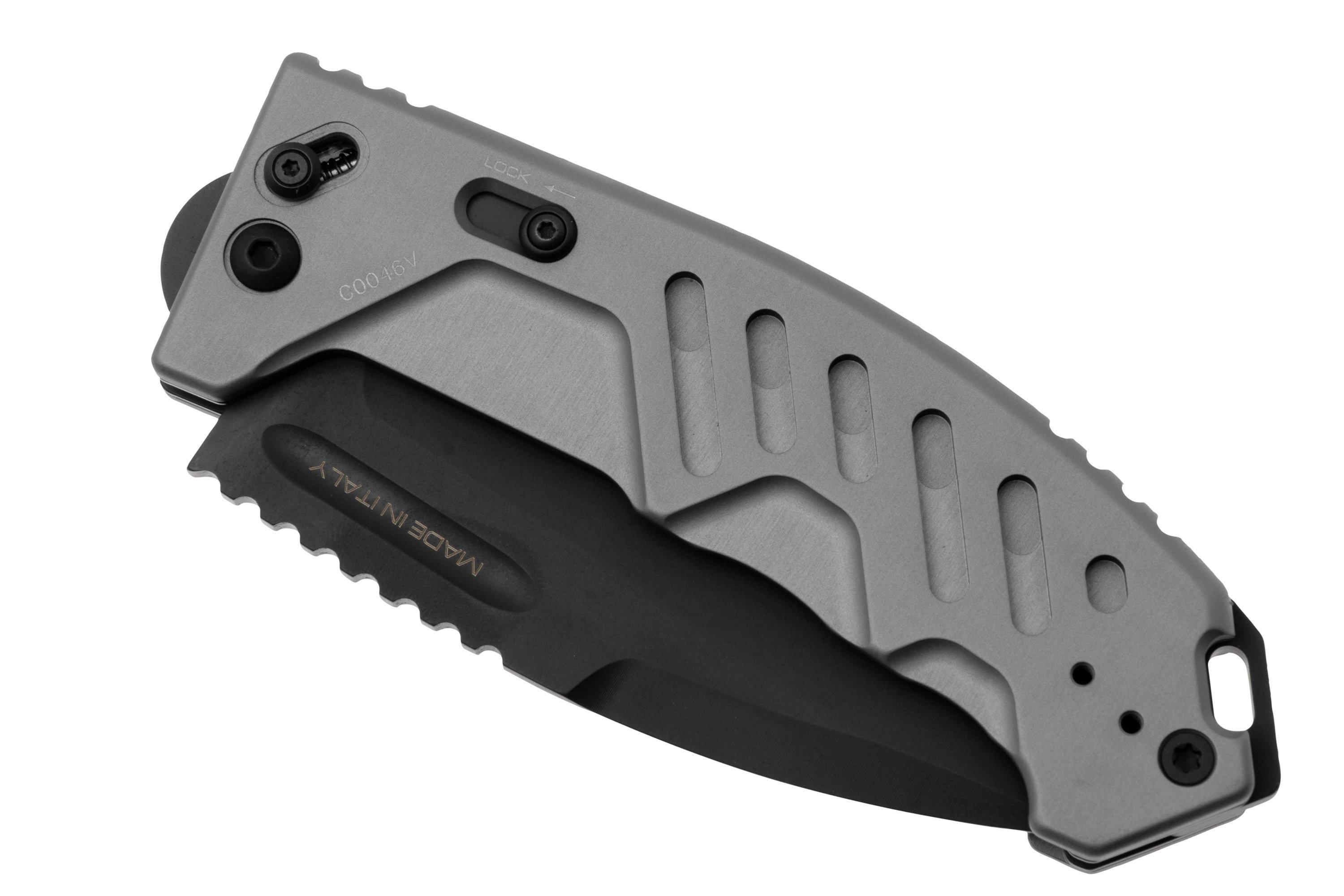 Extrema Ratio RAO C, Tactical Grey 04.1000.0176/BLK/GRY pocket knife ...