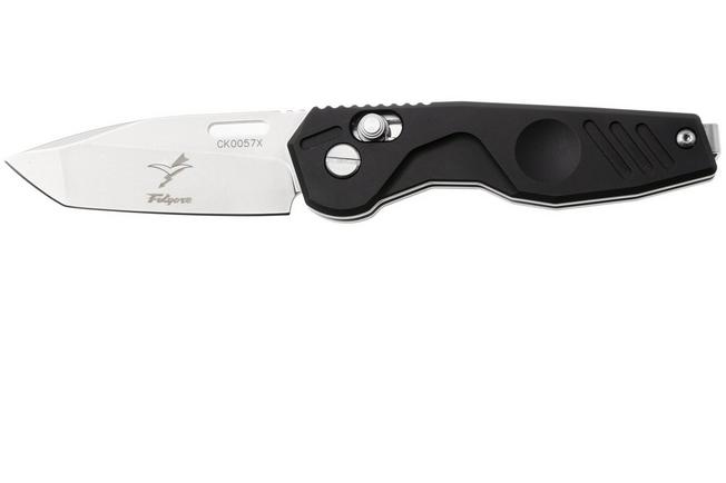 Afbeelding voor Extrema Ratio BFK Zero Folgore 04.1000.0174, Stonewashed VG10, Black Aluminum zakmes
