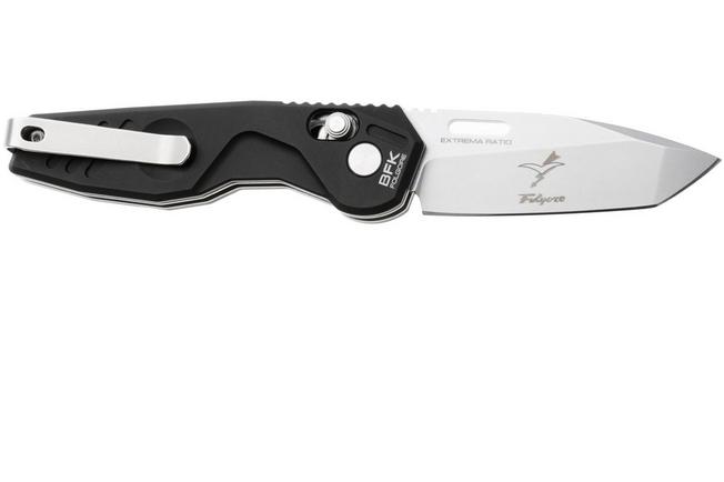 Afbeelding voor Extrema Ratio BFK Zero Folgore 04.1000.0174, Stonewashed VG10, Black Aluminum zakmes
