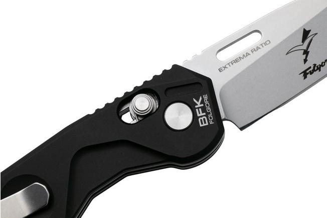 Afbeelding voor Extrema Ratio BFK Zero Folgore 04.1000.0174, Stonewashed VG10, Black Aluminum zakmes