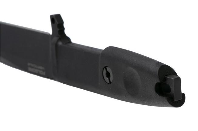 Afbeelding voor Extrema Ratio Folgore Verticale Limited Edition 04.1000.0202/M3/BLK/BLK, Gun Blued Böhler M390, Black Forprene vaststaand mes