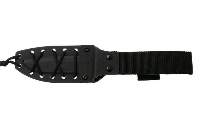 Afbeelding voor Extrema Ratio Folgore Verticale Limited Edition 04.1000.0202/M3/BLK/BLK, Gun Blued Böhler M390, Black Forprene vaststaand mes
