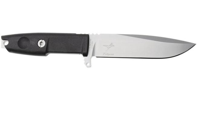 Afbeelding voor Extrema Ratio Folgore 04.1000.0202/NIT/SW/BLK, Stonewashed Nitrogen, Black Forprene vaststaand mes