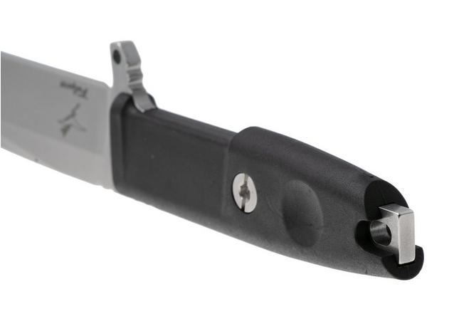 Afbeelding voor Extrema Ratio Folgore 04.1000.0202/NIT/SW/BLK, Stonewashed Nitrogen, Black Forprene vaststaand mes