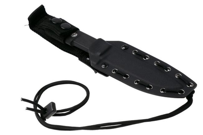 Afbeelding voor Extrema Ratio Folgore 04.1000.0202/NIT/SW/BLK, Stonewashed Nitrogen, Black Forprene vaststaand mes
