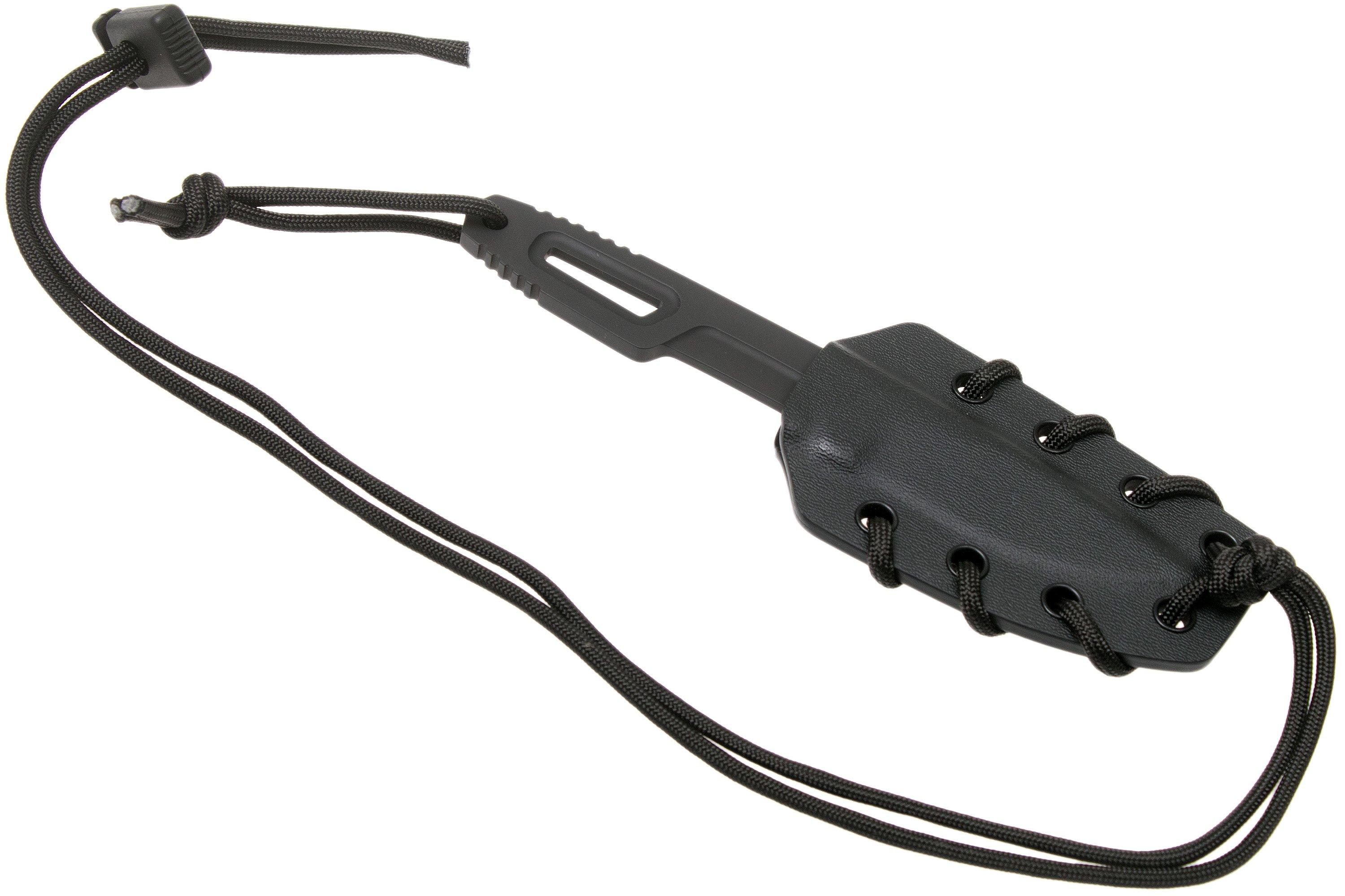 Extrema Ratio Satre, Black 04.1000.0222/BLK coltello da collo | Fare ...