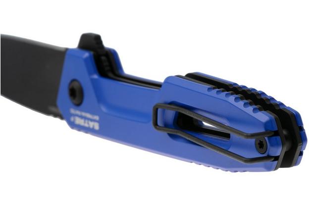 Afbeelding voor Extrema Ratio Satre F 04.1000.0246/NIT/BLK/C12 Black Oxide MIL-C-13924 Nitrogen, Periwinkle Aluminum, zakmes