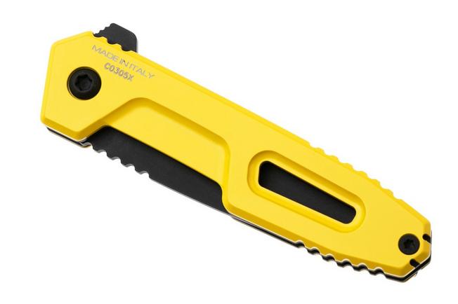 Afbeelding voor Extrema Ratio Satre F 04.1000.0246/NIT/BLK/C5 Black Oxide MIL-C-13924 Nitrogen, Yellow Aluminum, zakmes