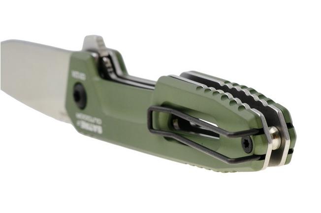 Afbeelding voor Extrema Ratio Satre F Outdoor 04.1000.0246/NIT/SAT/C9 Satin Nitrogen, Green Aluminum, zakmes