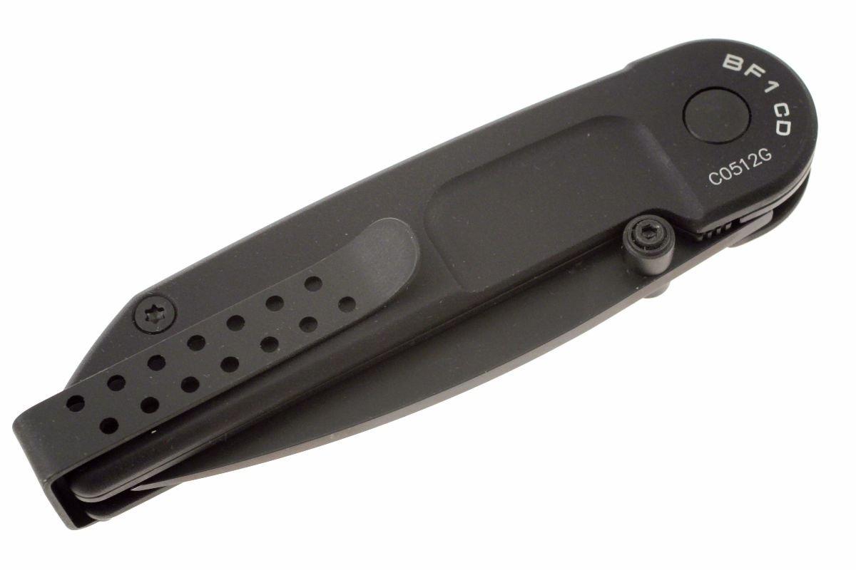 ExtremaRatio BF0 R CD BLACK pocket knife universal drop point shape N690 steel main image 0