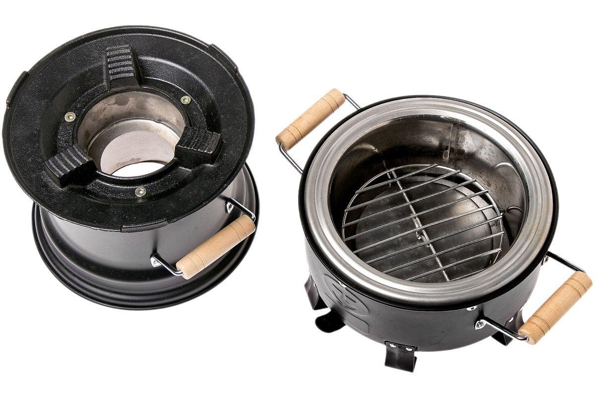 Envirofit charcoal stove black CH4400, BS0010 Advantageously shopping at Knivesandtools.co.uk