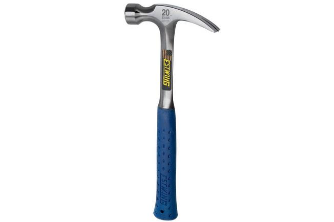 Afbeelding voor Estwing E3-20S Straight Claw Hammer 02-41E3020S Schock Reduction Grip, klauwhamer 560 G