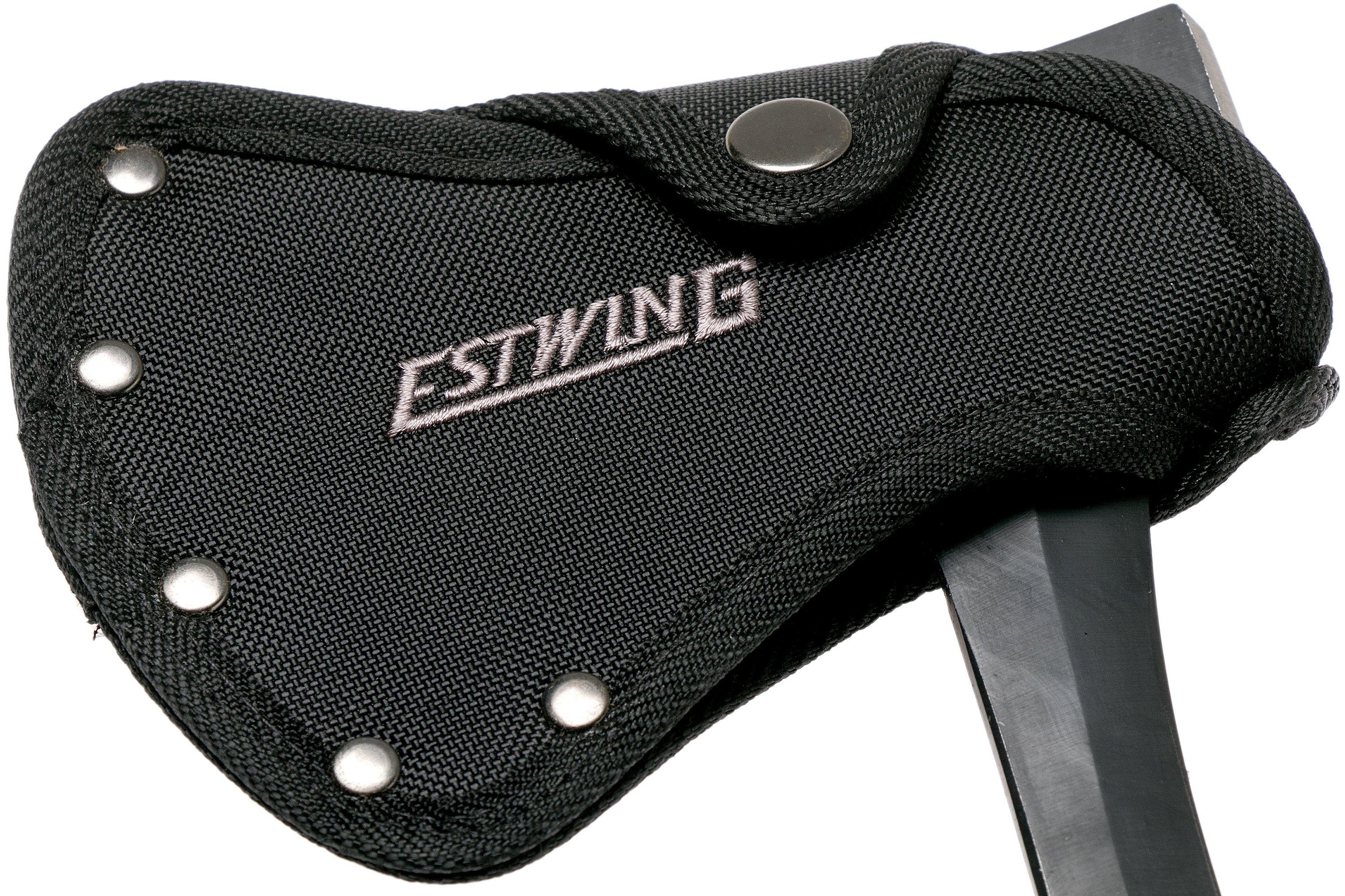 Fondina Ascia In Pelle Retro – Proteggi Manico Con Collare Adesivo, Copertura Per Ascia Da Campeggio, Wayne's Dog - 2