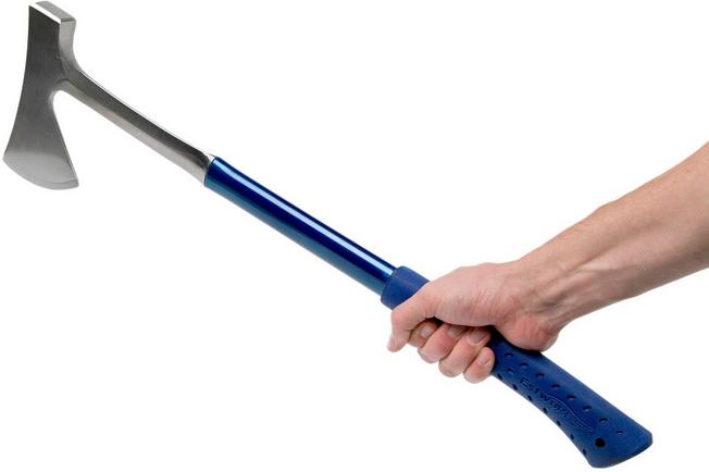 Bild für Estwing Camper's Axt 26" E45A blau mit Holster aus Nylon