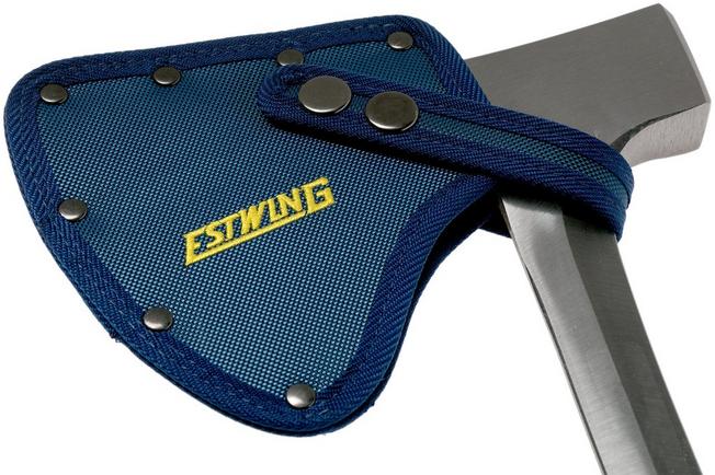 Bild für Estwing Camper's Axt 26" E45A blau mit Holster aus Nylon
