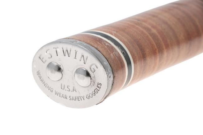 Afbeelding voor Estwing Ultra Series E15SM Milled Face Straight Claw Hammer EWEE15SM Stacked Leather Grip, klauwhamer 425 gram