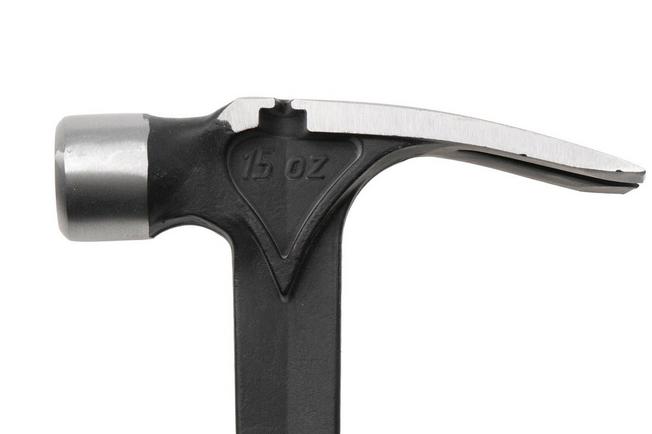 Afbeelding voor Estwing Ultra Series E15S Straight Claw Hammer EWEE15S Stacked Leather Grip, klauwhamer 425 gram