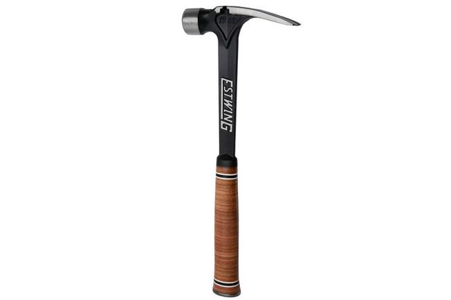 Afbeelding voor Estwing Ultra Series E19S Straight Claw Hammer EWEE19S Stacked Leather Grip, klauwhamer 538 gram 
