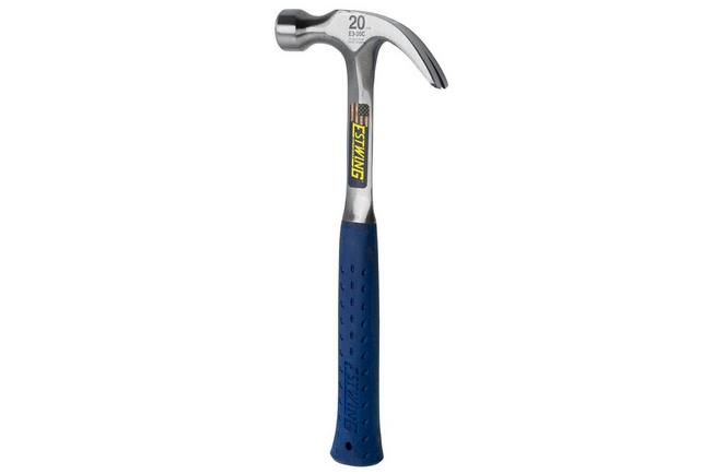 Afbeelding voor Estwing E3-20C Nail Hammer EWEE3-20C Shock Reduction Grip, klauwhamer 567 gram 
