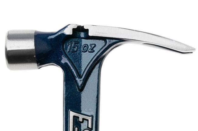 Afbeelding voor Estwing Ultra Series E6-15SR Short Handle Straight Claw Hammer EWEE6-15SR Shock Reduction Grip, klauwhamer 425 gram