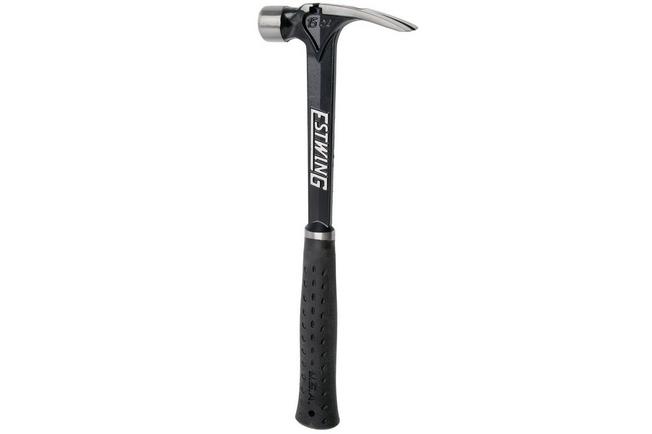 Afbeelding voor Estwing Ultra Series EB-15SM Milled Face Straight Claw Hammer EWEEB-15SM Black Shock Reduction Grip, klauwhamer 425 gram