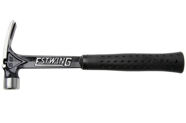 Afbeelding voor Estwing Ultra Series EB-15SR Straight Claw Hammer EWEEB-15SR Black Shock Reduction Grip, klauwhamer 425 gram