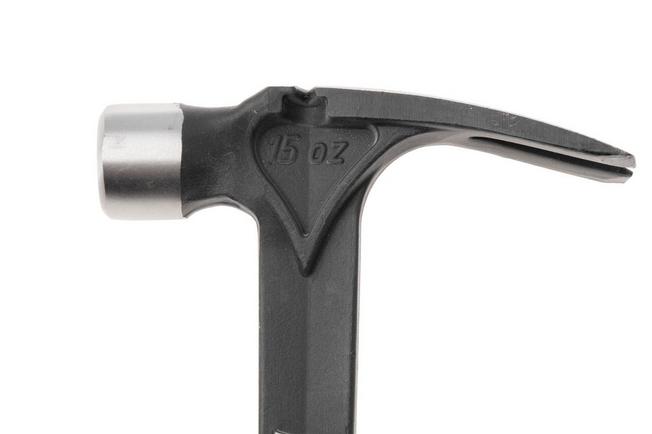 Afbeelding voor Estwing Ultra Series EB-15S Straight Claw Hammer EWEEB-15S Black Shock Reduction Grip, klauwhamer 425 gram