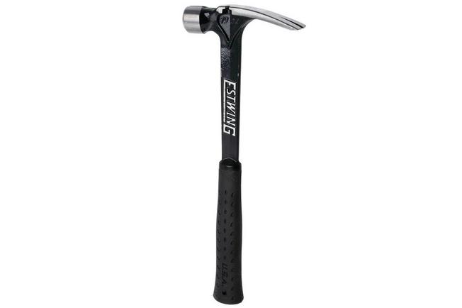 Afbeelding voor Estwing Ultra Series EB-19S Straight Claw Hammer EWEEB-19S Black Shock Reduction Grip, klauwhamer 538 gram 