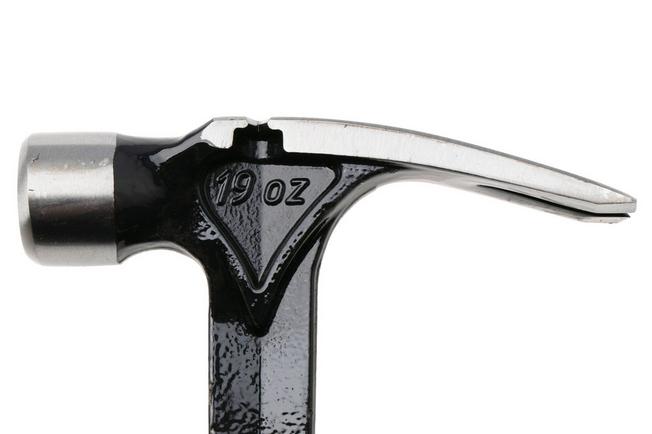 Afbeelding voor Estwing Ultra Series EB-19S Straight Claw Hammer EWEEB-19S Black Shock Reduction Grip, klauwhamer 538 gram 