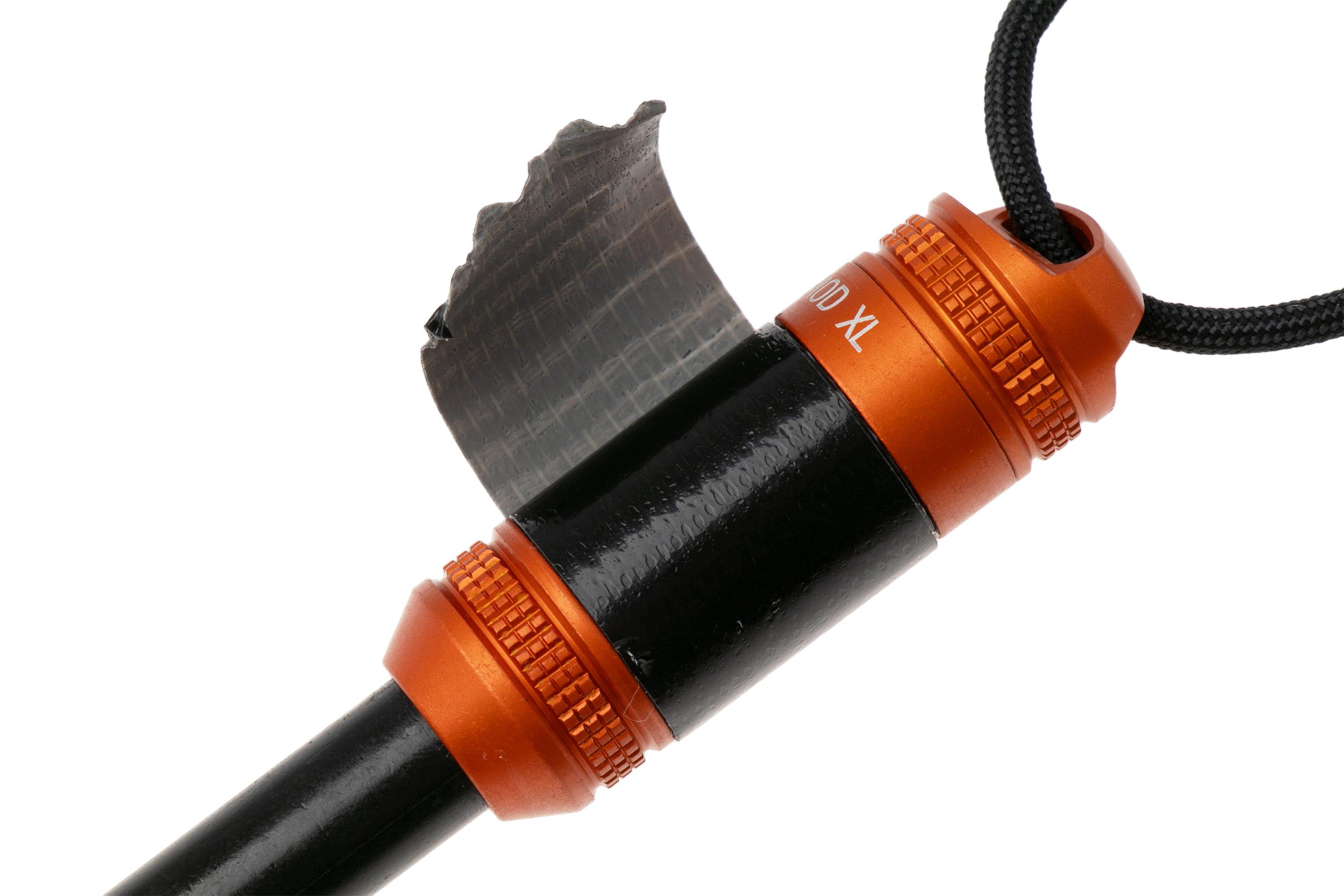 Exotac fireROD XL Blaze Orange 002030-ORG firesteel met tondel, oranje ...
