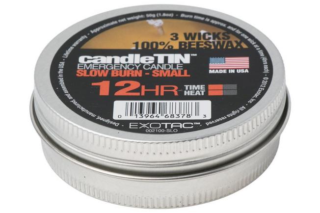 Afbeelding voor Exotac CandleTIN Small Slow Burn 002100-SLO survivalkaars