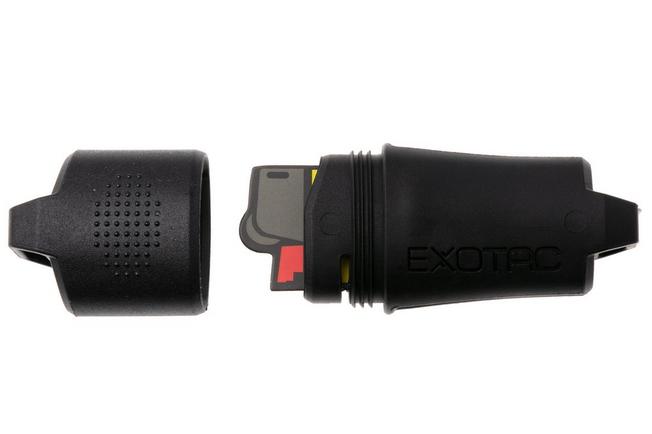 Afbeelding voor Exotac fireSLEEVE Mini Black 005105-BLK waterdichte aanstekerbehuizing, zwart