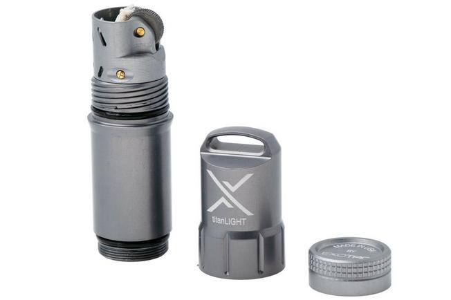Afbeelding voor Exotac titanLIGHT Gunmetal 005500-GUN aansteker grijs