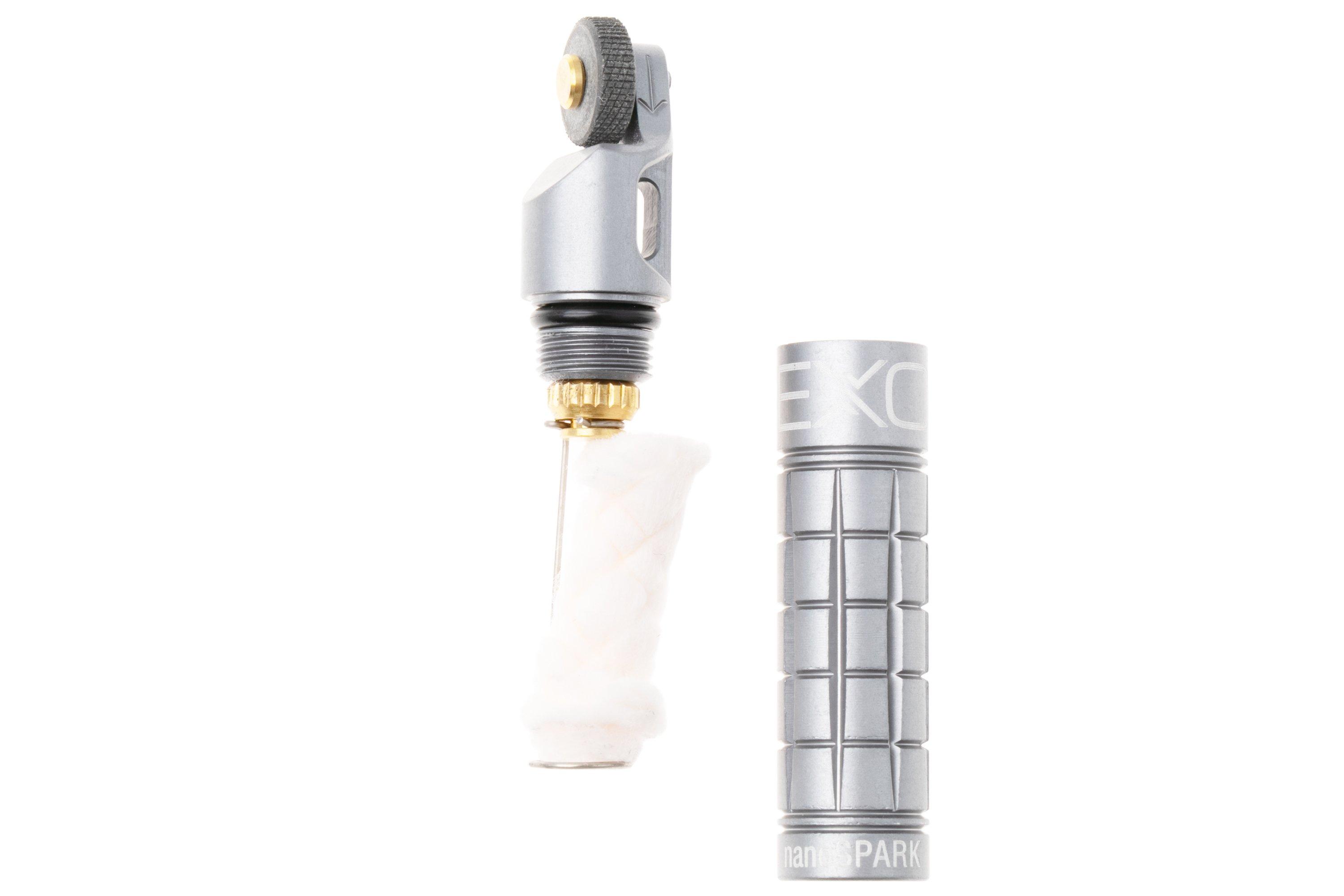Exotac nanoSPARK 011250-GUN fire starter, grey | Advantageously ...