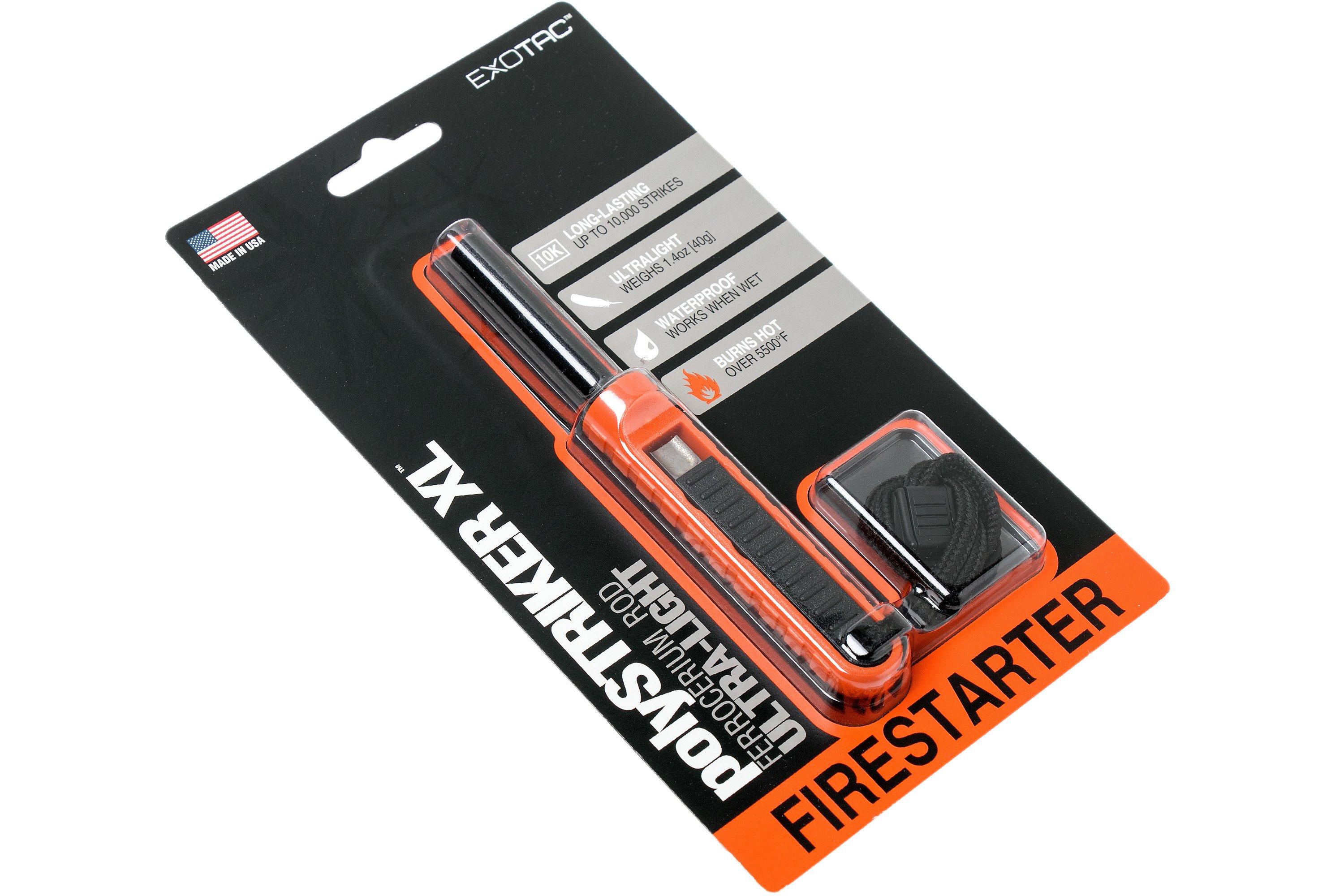 Exotac polySTRIKER XL, Black | Advantageously shopping at