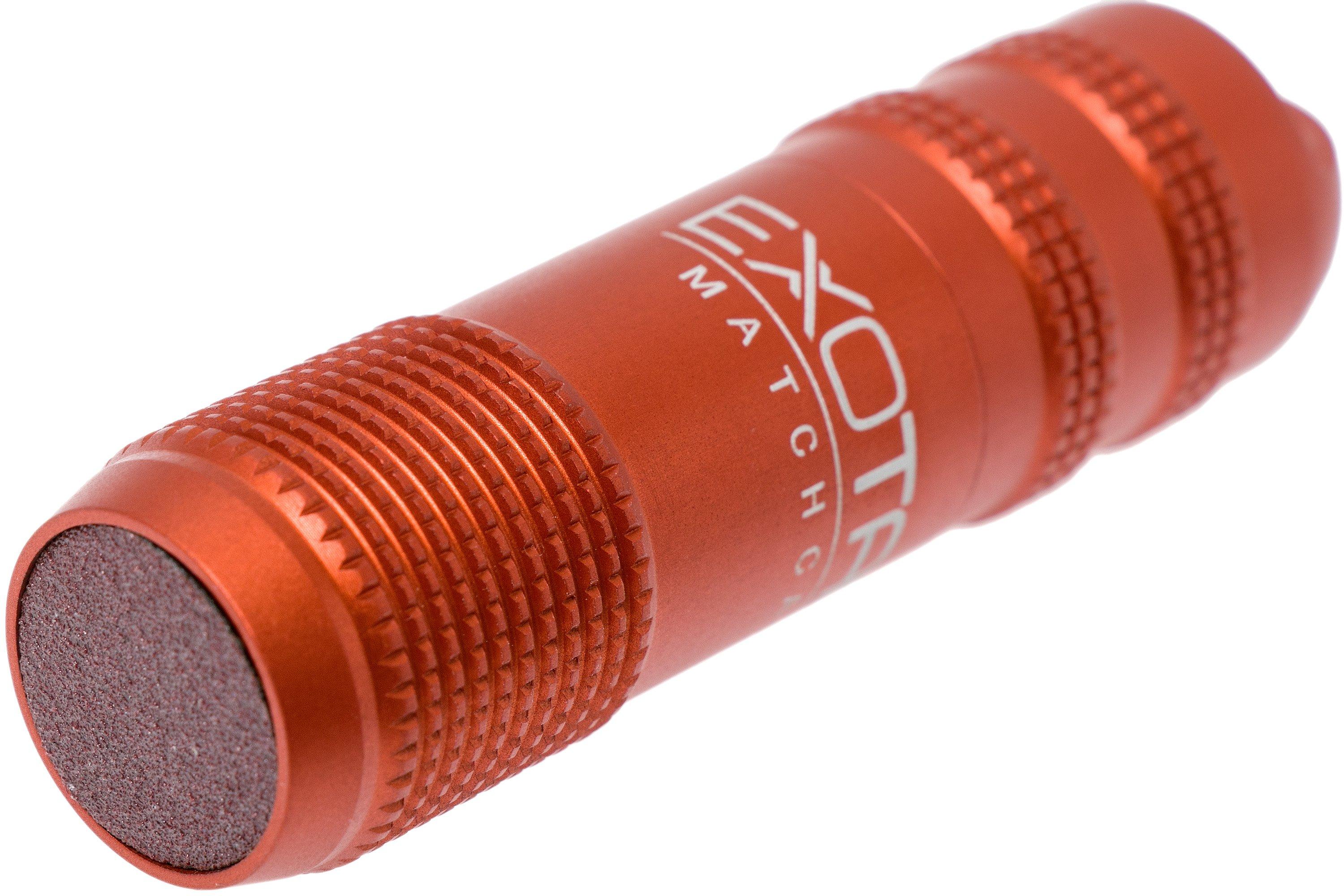 Exotac Ersatzteile Set Für Matchcap - Gummiring Und Schleifmittel Für Wasserdichten Verschluss