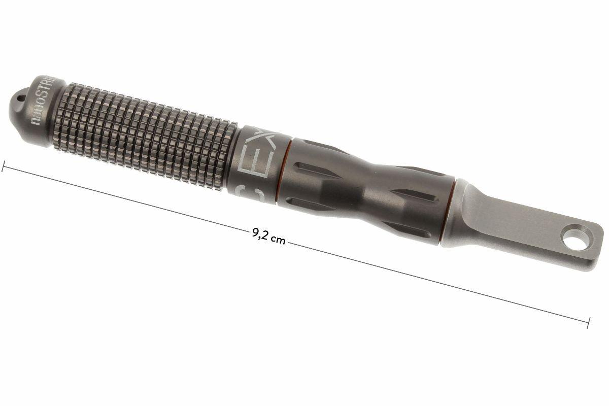 Exotac nanoSTRIKER XL, gun metal | Advantageously shopping at ...
