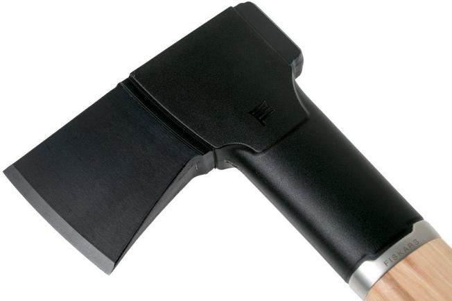 Fiskars Axe and Knife Blade Sharpener - Outdoor and Backyard Tools - Black