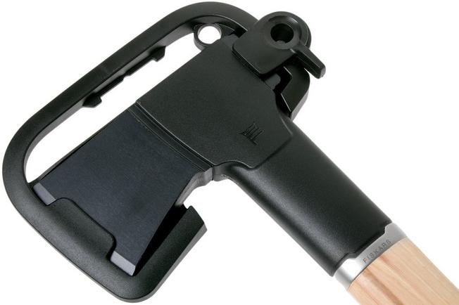 Fiskars Axe and Knife Blade Sharpener - Outdoor and Backyard Tools - Black