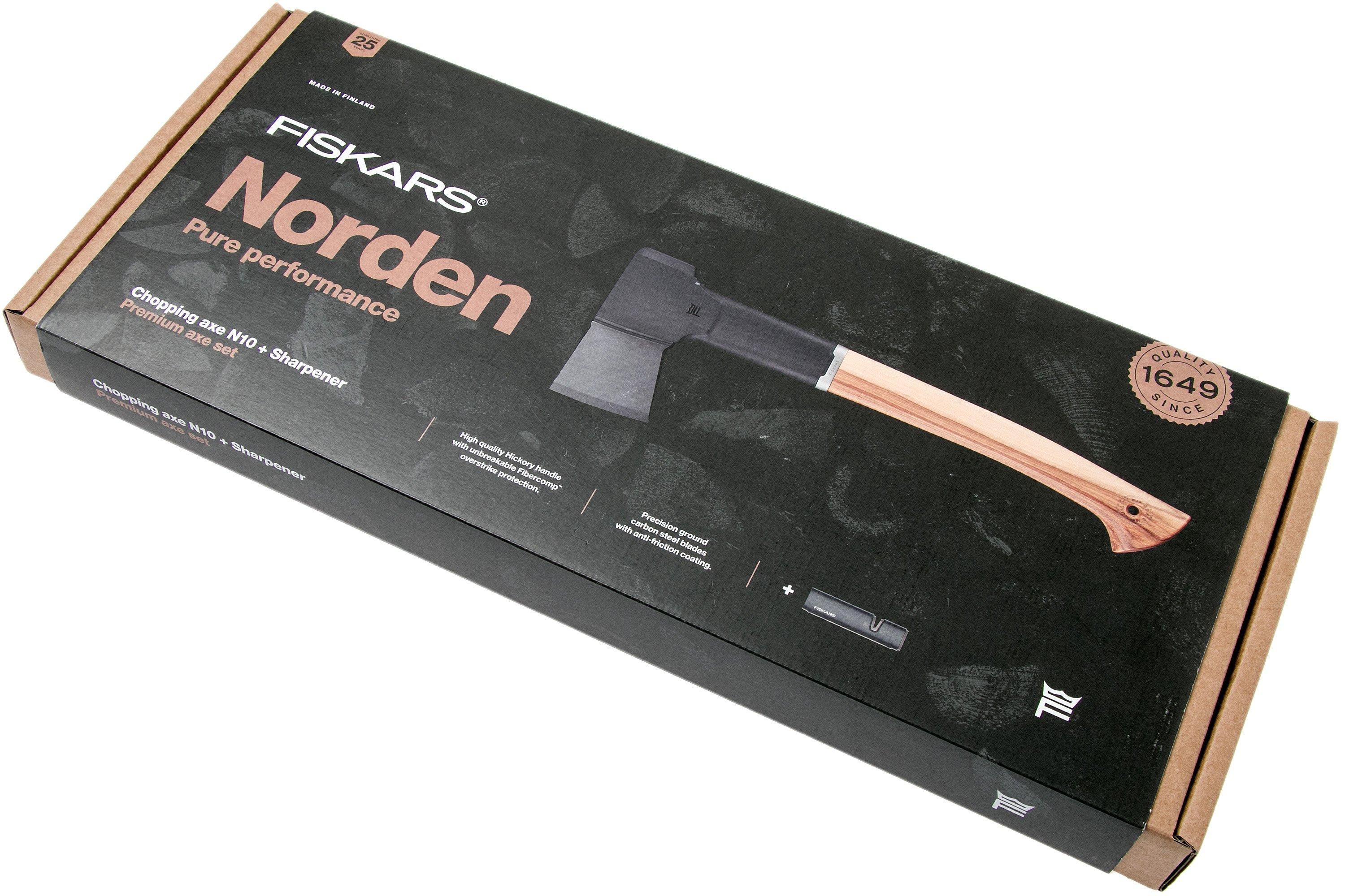 Fiskars Norden N10 Universalaxt + Schleifer | Günstiger shoppen bei ...