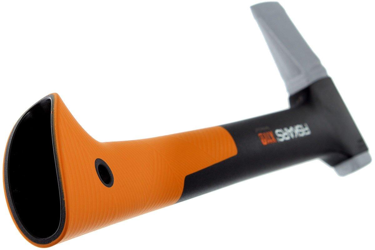 Fiskars X11 - Hacha de corte de madera para troncos pequeños con mango de  17 pulgadas, equipo de jardín y exterior, negro/naranja