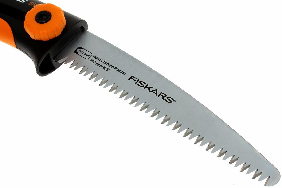 Fiskars Plus SW68, 15 cm, scie pliante, grossière