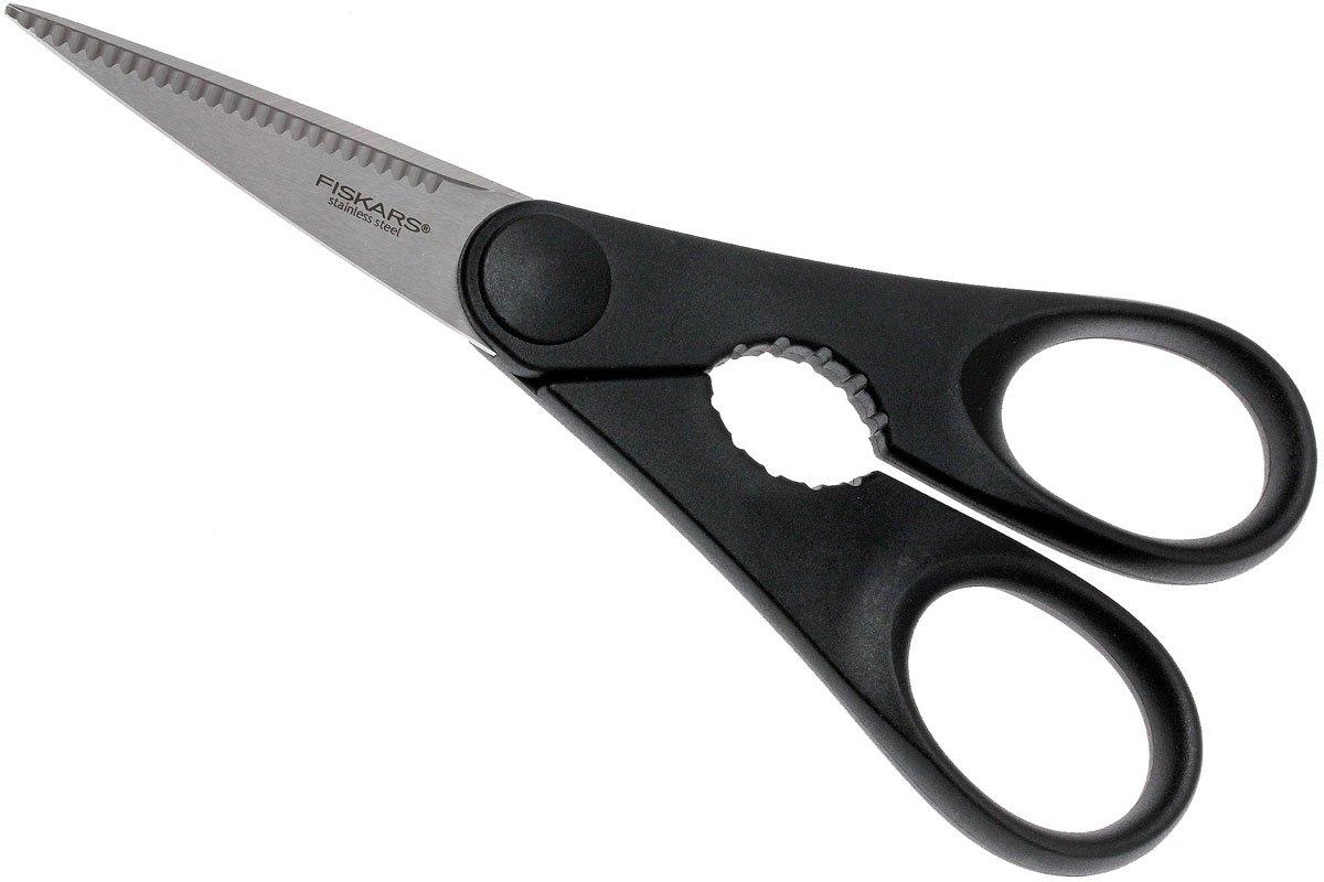Fiskars KitchenSmart 839977 kitchen scissors, 20cm Advantageously