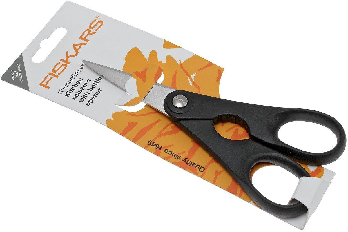 Fiskars KitchenSmart 839977 kitchen scissors, 20cm Advantageously