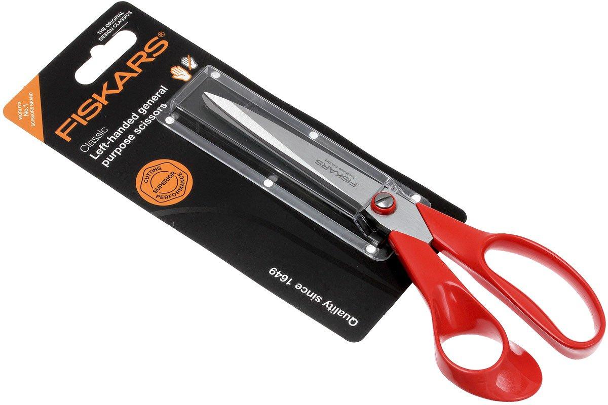 Left-Handed 8.5 Classic Fiskars Scissors • Made in Finland