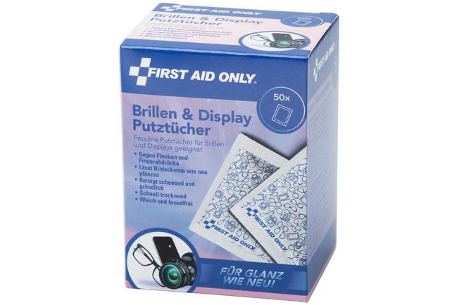 Afbeelding voor First Aid Only Lens Cleaning Wipes P-10300, reinigingsdoekjes, 50 stuks