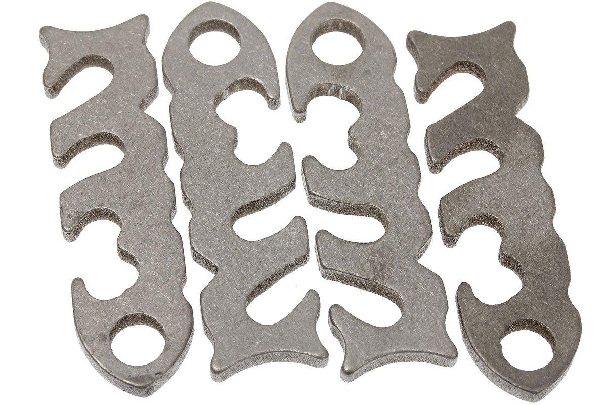 Fish Bone, 4 pièces Fish Bones originaux, titanium Achetez à prix