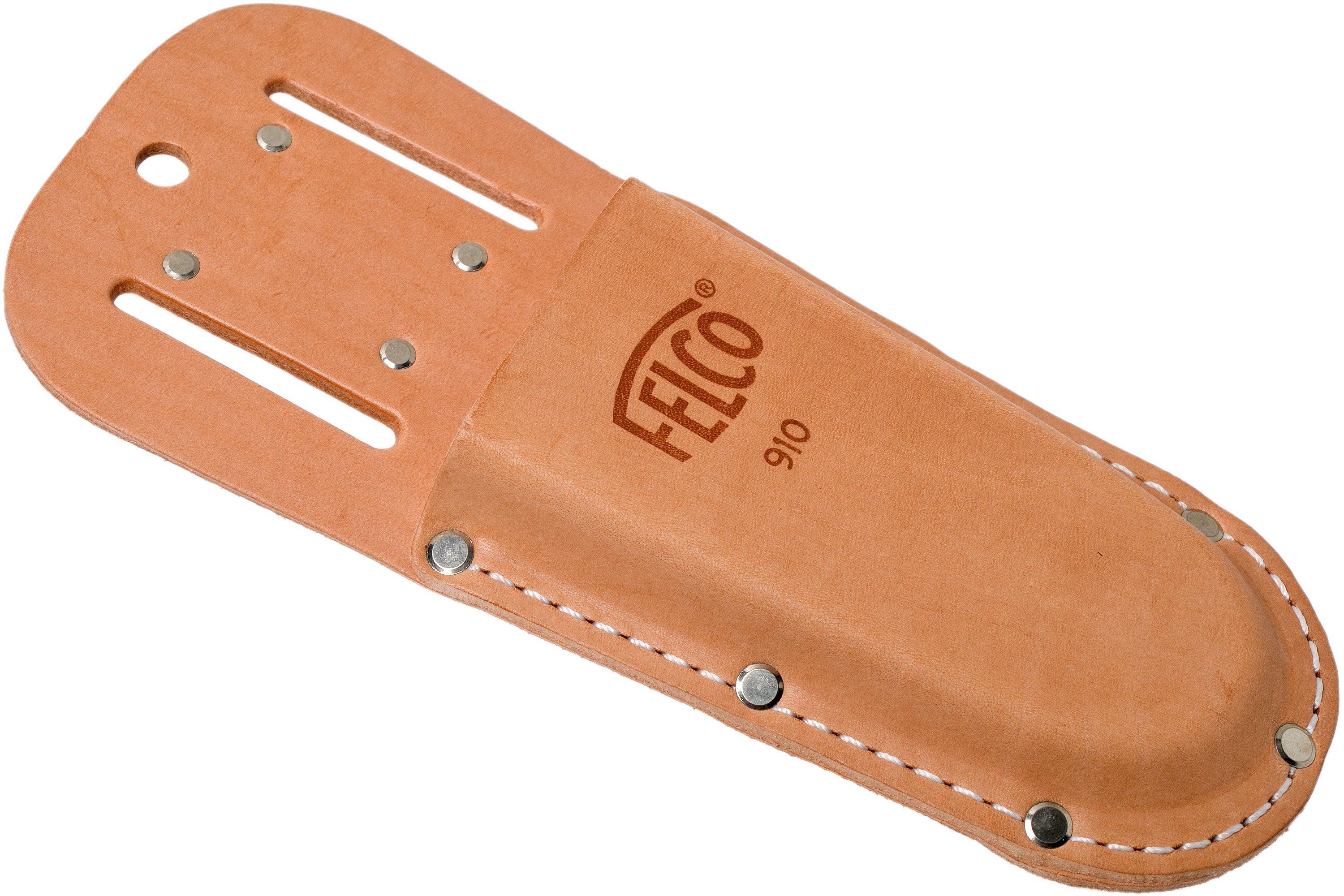 Felco leather holster 910 suited for Felco pruning shears Advantageously shopping at Knivesandtools