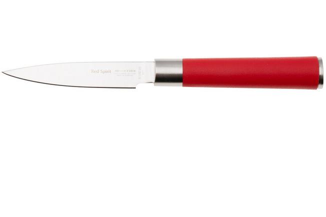 Afbeelding voor F. Dick Red Spirit 81747092 Paring Knife, officemes, 9 cm