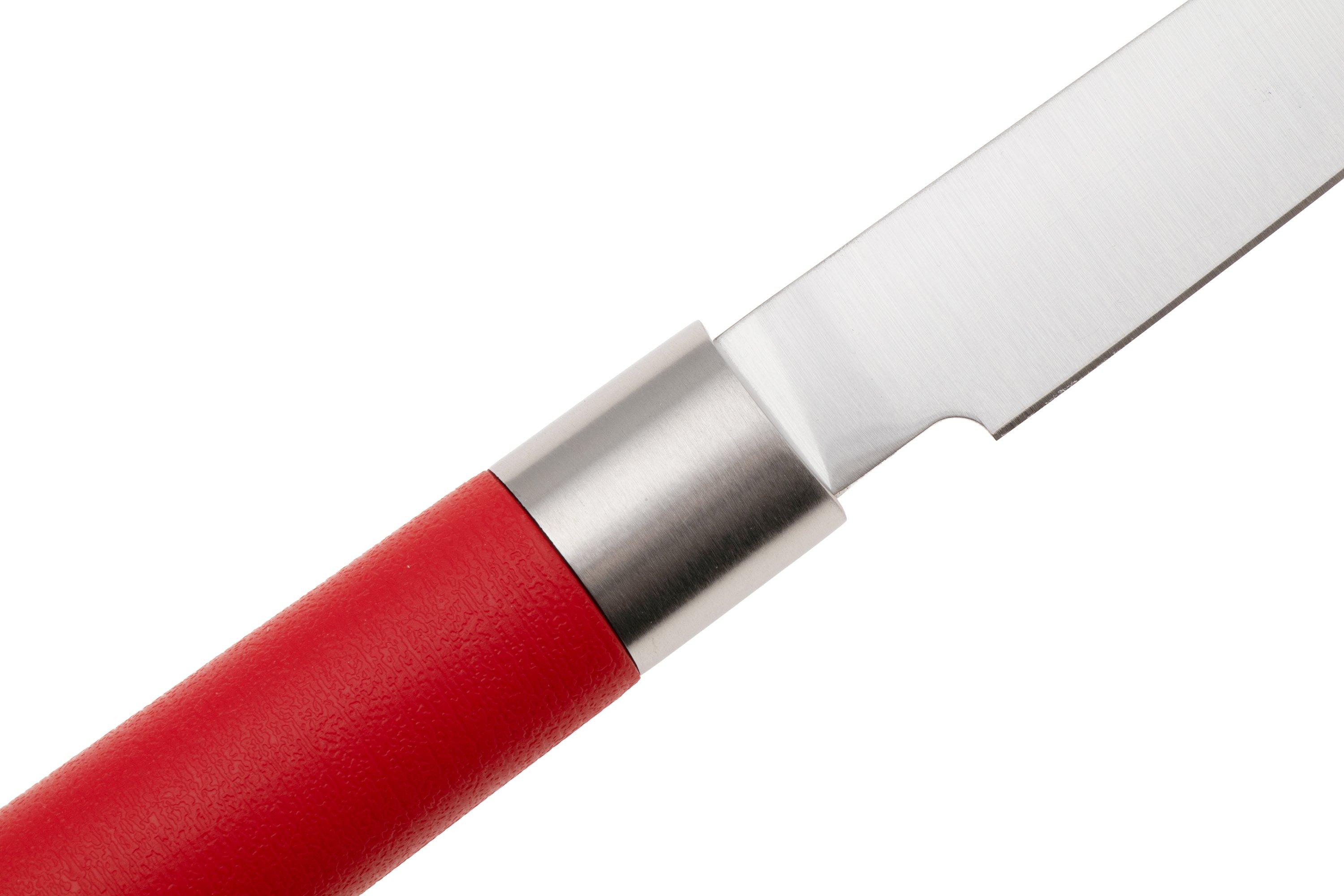 F. DICK spelucchino, Red Spirit (coltello con lama 9 cm, X55CrMo14, Inox, 56° HRC) 8174709